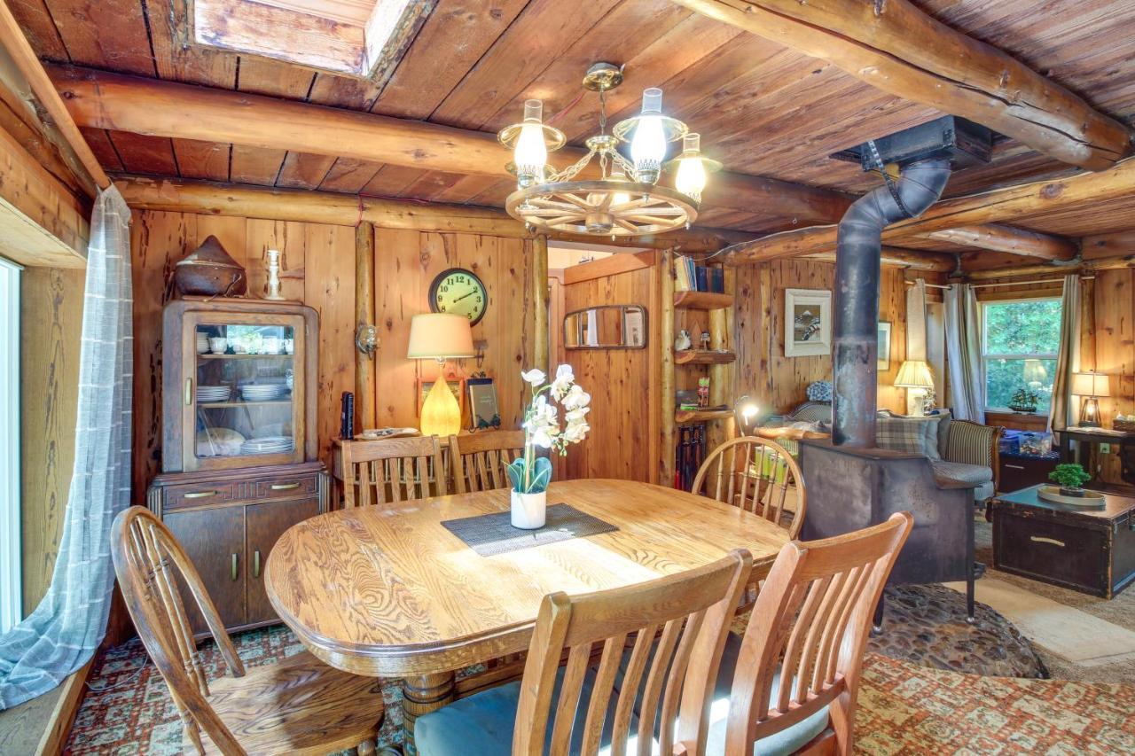 Rustic Bandon Log Cabin On 5 Acres Of Woodlands! Buitenkant foto